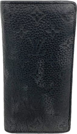 Louis Vuitton Black Long Wallet (Bi-Fold) (Pre-Owned)