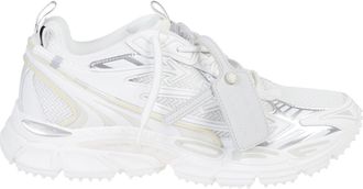 Off-white White Be Right Back Layered Polyurethane Low-Top Sneakers