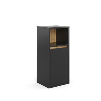 Vicco Armario Mediano Viola, Antracita, 38 X 80 Cm Vicco