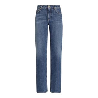 Dolce & Gabbana Dames, Jeans, Blauw, Maat: L