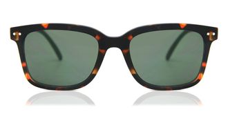 Izipizi L SUN Tortoise Green Mens Sunglasses Tortoiseshell Size Standard