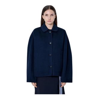 Marni Jassen, Dames, Blauw, S, Wol, Geknoopte Woljas