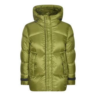 Woolrich Jassen, Heren, Groen, M, Wol, Winterjas