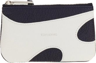 Ferragamo Stijlvolle portemonnee met meerdere vakken - Heren - Tassen - Veelkleurig - ONE Size - Leer - Tassen