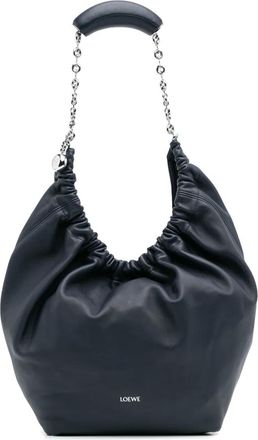 Loewe 2024 Small Mellow Nappa Lambskin Squeeze Bag crossbody bag - Blue