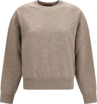 Loro Piana Rassa Crewneck - Knitwear - Hombre - Marr&oacute;n - S