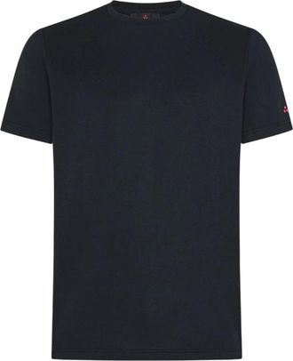 Peuterey Blauw Zole 02 T-Shirt - Heren - T-shirts - Blauw - S - Katoen - Tops