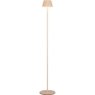 Trio Leuchten Lampada da terra LED ricaricabile, metallo, sabbia, H 123 cm, Suarez