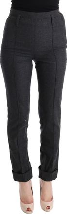 Ermanno Scervino Virgin Wool Skinny Casual Womens Pants