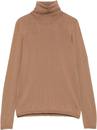 Max Mara Roll-neck Long-sleeve Sweater