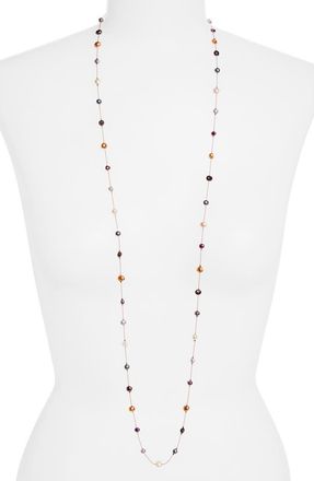 Isshī Desnuda Long Station Necklace in Sunset at Nordstrom, Size 43.5 In