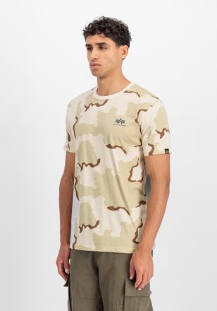 Alpha Industries T-Shirt ALPHA INDUSTRIES Backprint T-Shirt Camo, Herren, Gr. XXL, desert camo 91, Obermaterial: 100% Baumwolle, Shirts T-Shirt