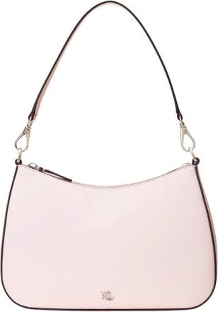 Ralph Lauren Danni schoudertas - Dames - Tassen - Roze - Maat: ONE Size Zijde