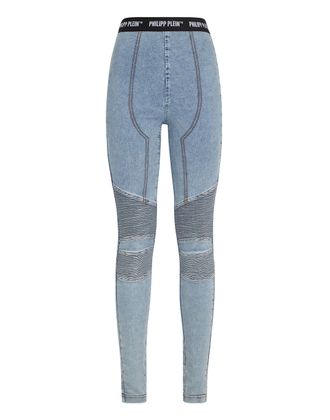 Philipp Plein Super Hoge Taille Jegging