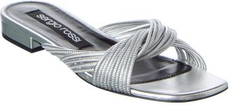 Sergio Rossi Akida Leather Sandal