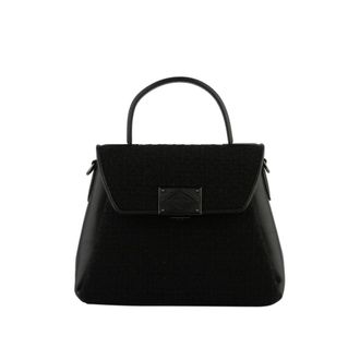 Pourchet Tassen, Dames, Zwart, ONE Size, Leer, S&egrave;vres Schoudertas