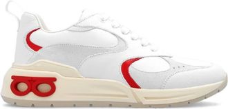 Ferragamo Ferragamo Cosimina Low-Top Sneakers, Size 7