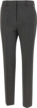 Liu Jo Slim-fit broek - Dames - Slim Fit Broeken - Grijs - XL - Broeken