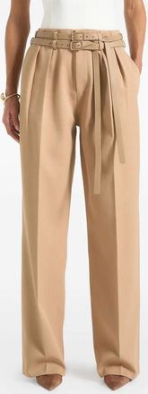 Manière De Voir Pantaloni sartoriali Pascale con cintura - Toni neutri