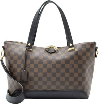 Louis Vuitton Black Damier Ebene Hyde Park (Authentic Pre-Loved)