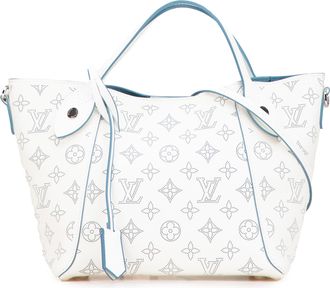 Louis Vuitton Pre-owned Womens Mahina Hina Perforated Tote - White Leather - One Size