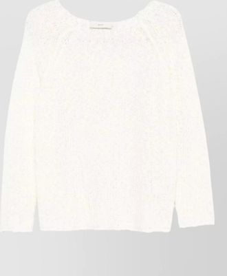 Dunst open-knit scoop-neck jumper