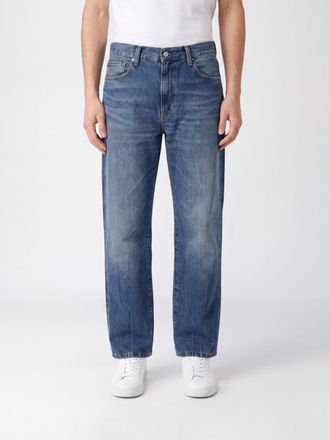 Carhartt Work in Progress Jeans Landon a gamba dritta in denim di cotone