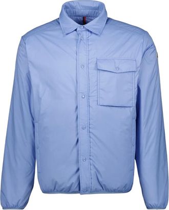 Moncler Arpont Lente-Zomer 2025 Jas - Heren - Zomerjassen - Blauw - XL - Nylon - Jassen