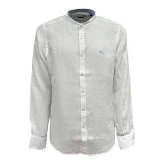 Harmont & Blaine Crn 029010883O100 - Heren - Casual Overhemden - Wit - XS - Overhemden