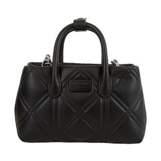 Emporio Armani Mini Tas - Dames - Handtassen - Zwart - ONE Size - Leer - Tassen