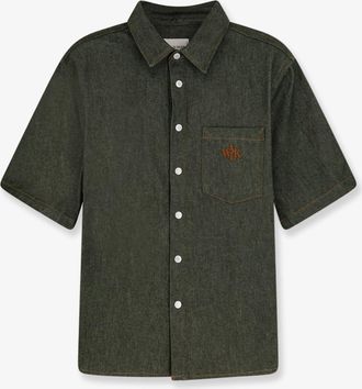 Walk In Paris Camicia Green Denim - WALK IN PARIS - gender_Man