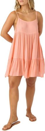 O'Neill Saltwater Rilee Cover-Up Minidress in Desert Flower at Nordstrom, Size X-Small