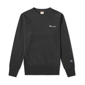 Champion Heren, Sweatshirts & Hoodies, Zwart, Maat: XL Katoen