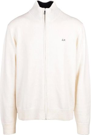 Sun 68 Heren, Truien, Beige, Maat: 2XL Wol