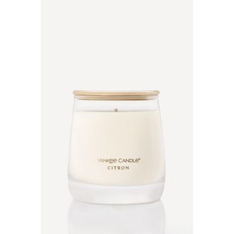 Yankee Candle Company Citron Premium Small Jar Candle in White at Nordstrom, Size Medium