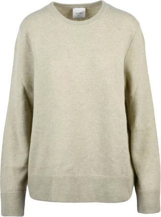 Alysi Truien & Vesten, Dames, Beige, S, Wol, Maglia Girocollo