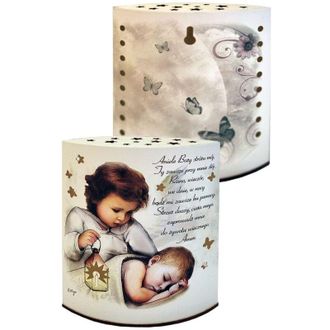 OEM Una L&aacute;mpara Con La Imagen De Un &Aacute;ngel Tama&ntilde;o: 14x18cm Sku: Esl1114p