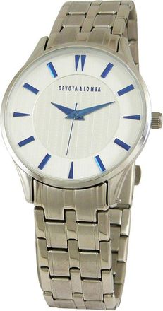 Devota & Lomba Stainless Steel Dress Womens Watch