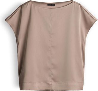 OPUS Dames, Tops, Beige, Maat: XS Poliester