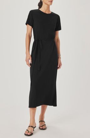 Splendid Keegan T-Shirt Dress in Black at Nordstrom, Size Medium
