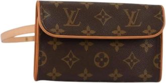 Louis Vuitton Pre-owned Belt Bags, female, Brown, Size: ONE SIZE Pre-owned Canvas crossbody-bags