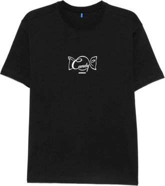 Ader Error T-shirt met ronde hals - Heren - T-shirts - Zwart - XL - Tops