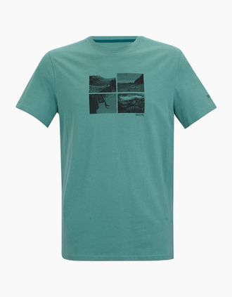 Regatta Mens Regatta Mens Breezed Photo Collage T-Shirt - Blue - Size: 38