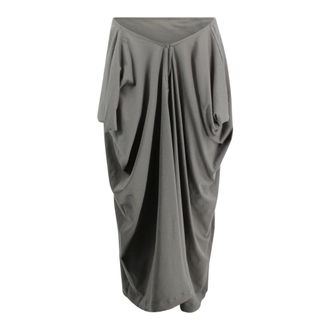 SOEUR Midi Skirts, female, Gray, Size: 2XS Goa Wrap Skirt