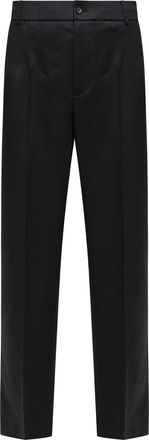 Moncler Moncler Tailored Pants, Men, Black, Size: 48