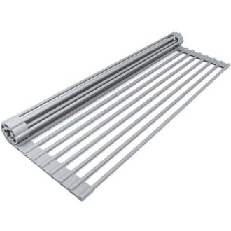 OEM Cesta Escurridora Para Fregadero, Escurridor De Fregadero De Cocina - Soporte Enrollable - Escurridor Enrollable Resistente Al Calor Para Lavavajillas