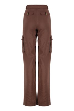 Versace Jeans Couture Wide-Leg Cargo Cargo Pants - Brown