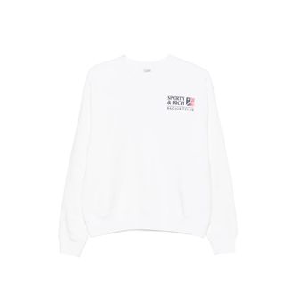 Sporty & Rich Logo-print Sweatshirt