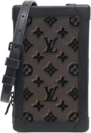 Louis Vuitton Pre-owned Cross Body Bags, female, Black, Size: ONE SIZE Pre-owned Canvas louis-vuitton-bags