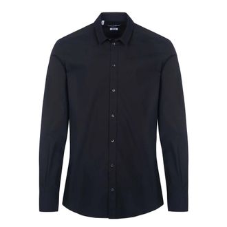 Dolce & Gabbana Heren, Overhemden, Zwart, Maat: L
